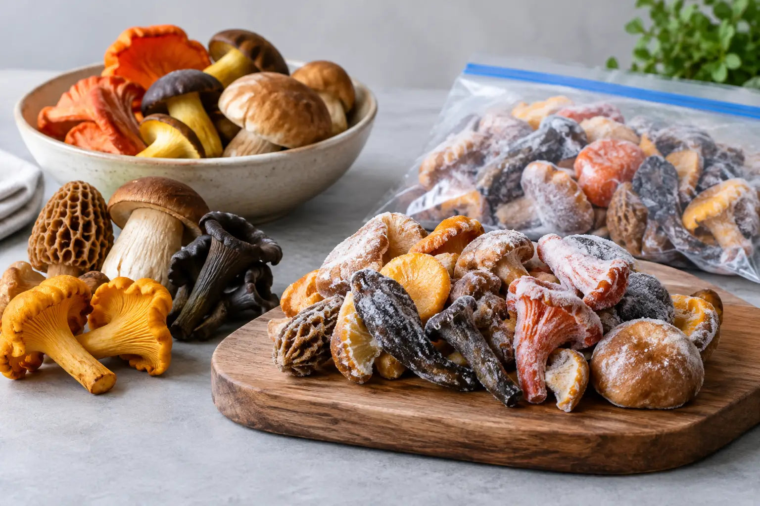 Can Frozen Mushrooms Be Refrozen After Thawing?